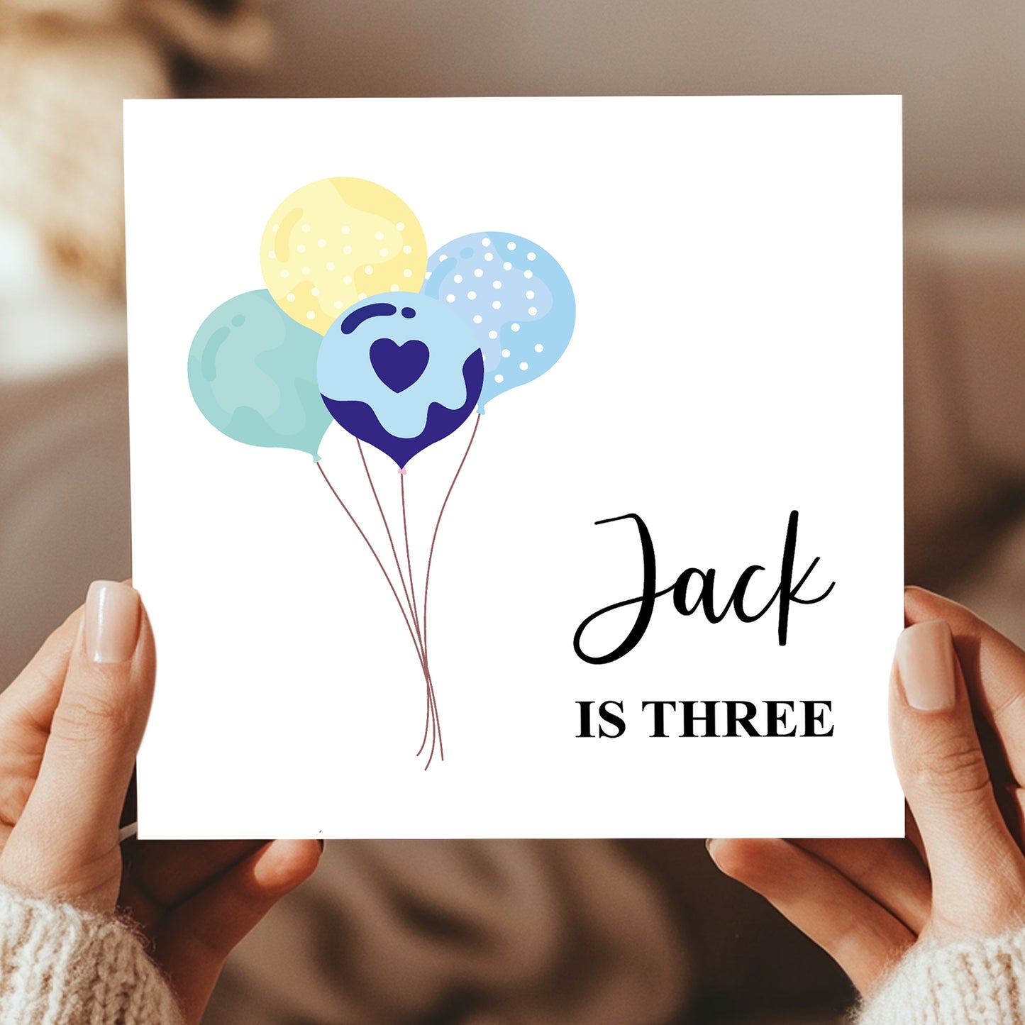 3rd Birthday Card For Son Grandson Nephew Brother Kids