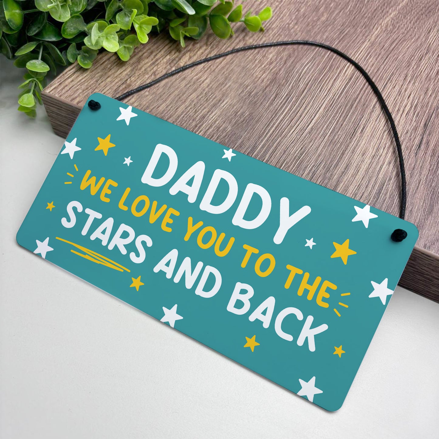 Daddy Gift For Birthday Fathers Day We Love You To The Stars
