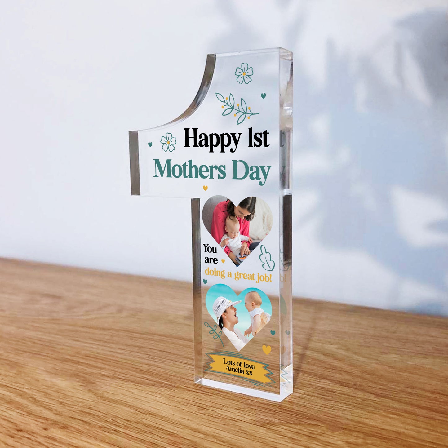 Happy 1st Mothers Day Gift Thank You Gift For Mummy From Son