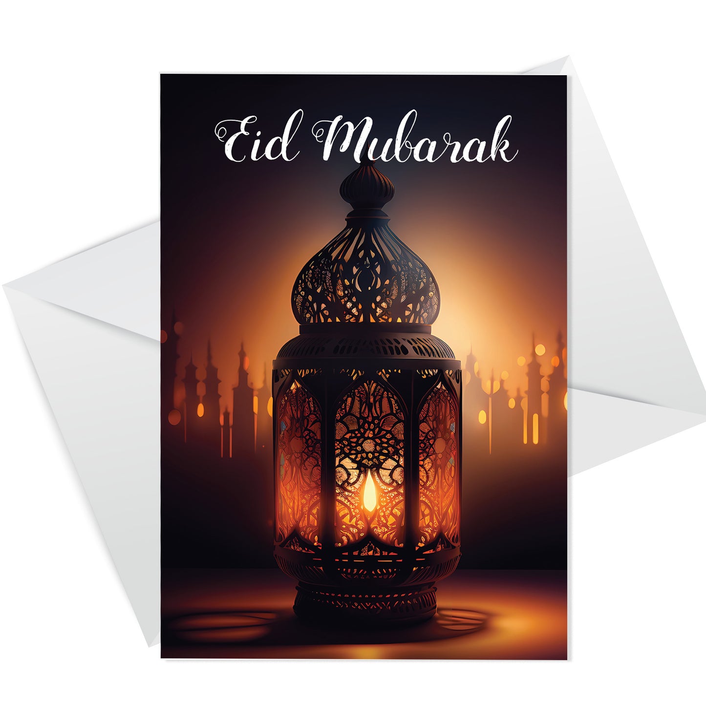 Eid Mubarak Multipack of 6 Cards For Friends Family Kids Ramadan