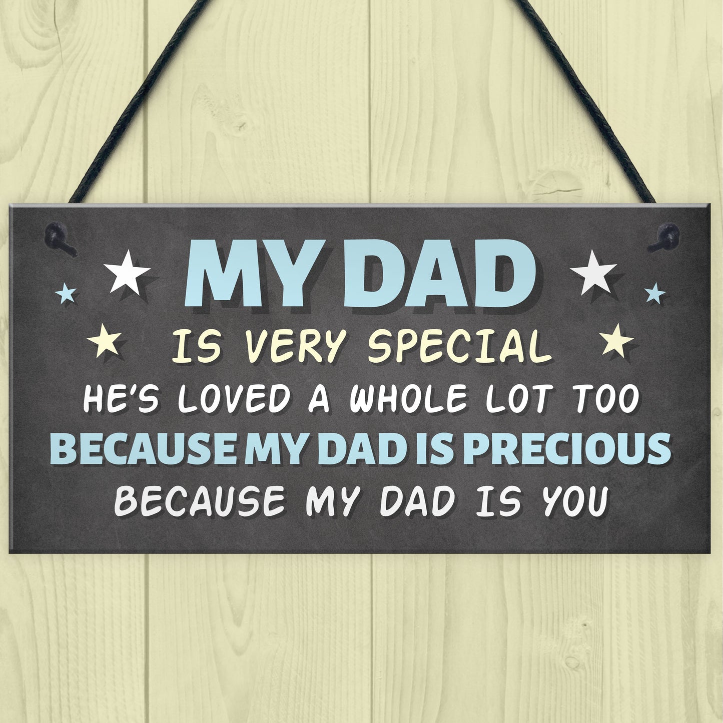 Dad Hanging Plaque Gifts for Dad from Daughter Fathers Day