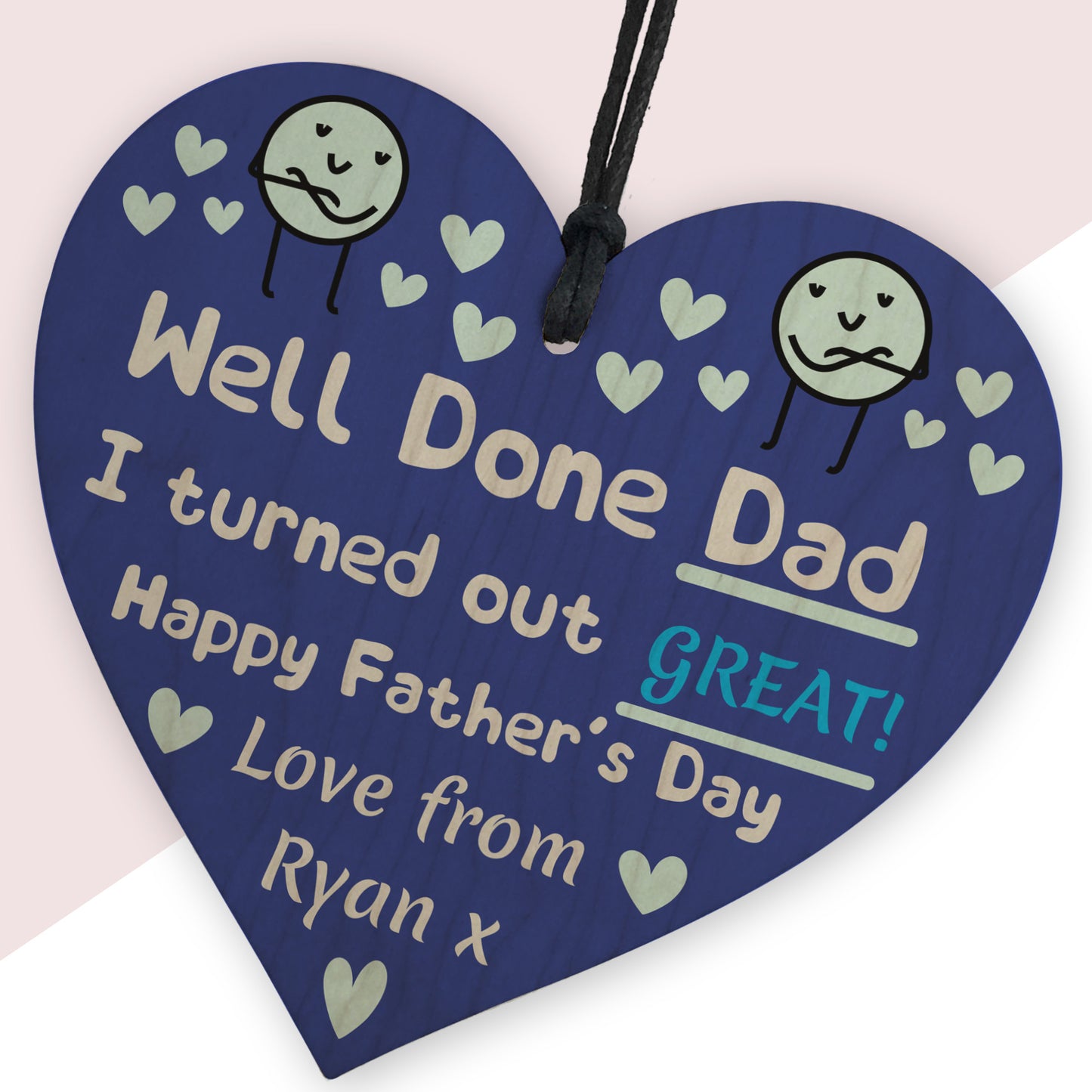 Funny Fathers Day Gift For Dad I Turned Out Great Humour Joke