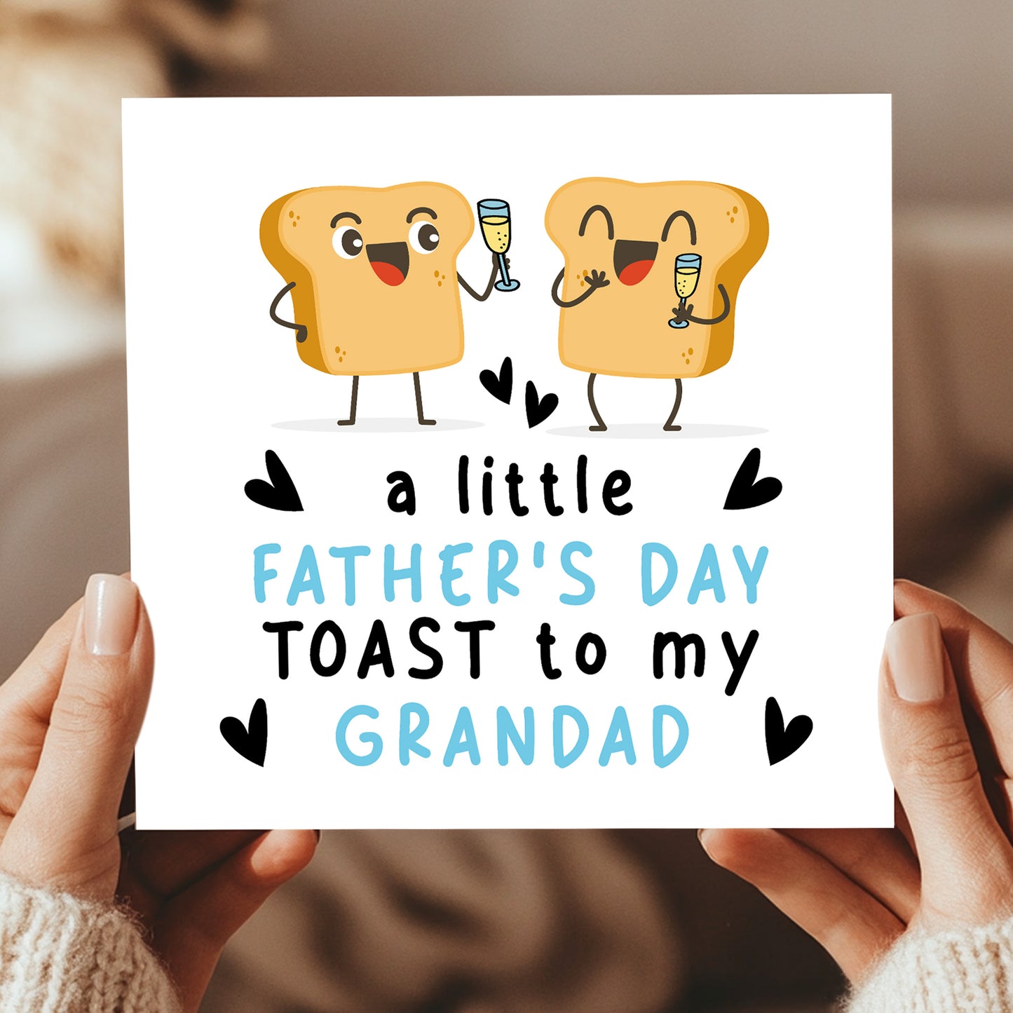 Fathers Day Novelty Card For Grandad Happy Father's Day Card