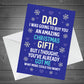 Funny Joke Christmas Card For Dad Christmas Cards For Him