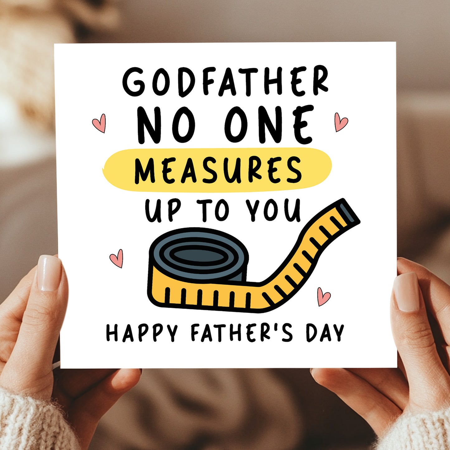 Fathers Day Card For Godfather From Godchildren Godparent