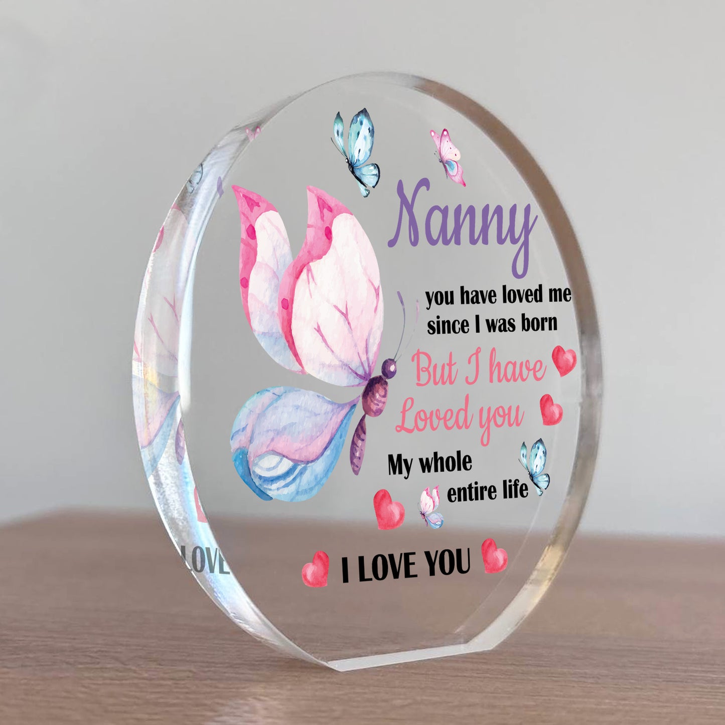 Nanny Gift Unique Gifts for Nanny Birthday Christmas Gift Plaque