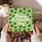 St Patricks Day Card - Irish Shamrock for Friends and Family