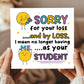 Funny Leaving School Nursery College Card For Teacher Goodbye