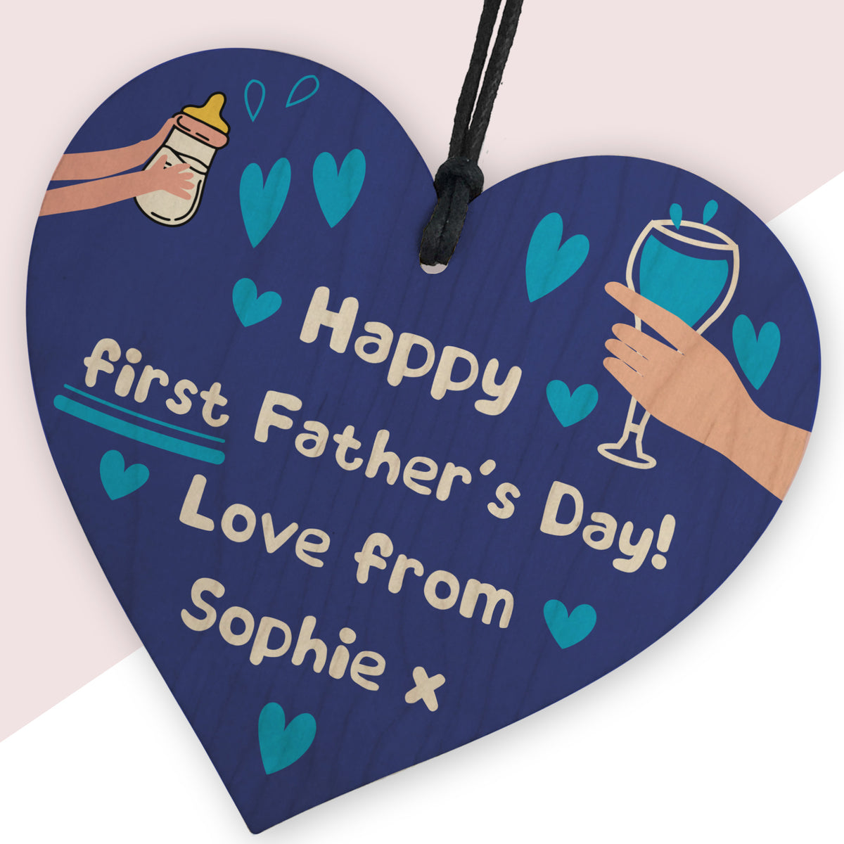 First Father's Day Gifts For New Dad Personalised 1st Fathers