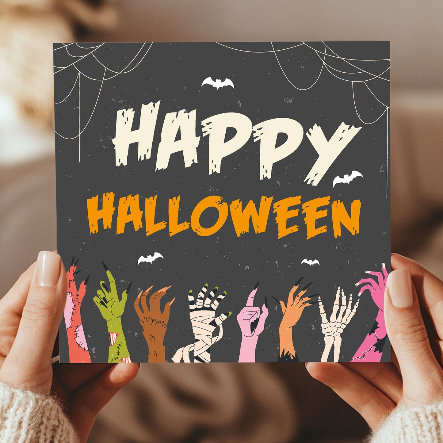 Spooky Halloween Card For Friend Daughter Son Couple