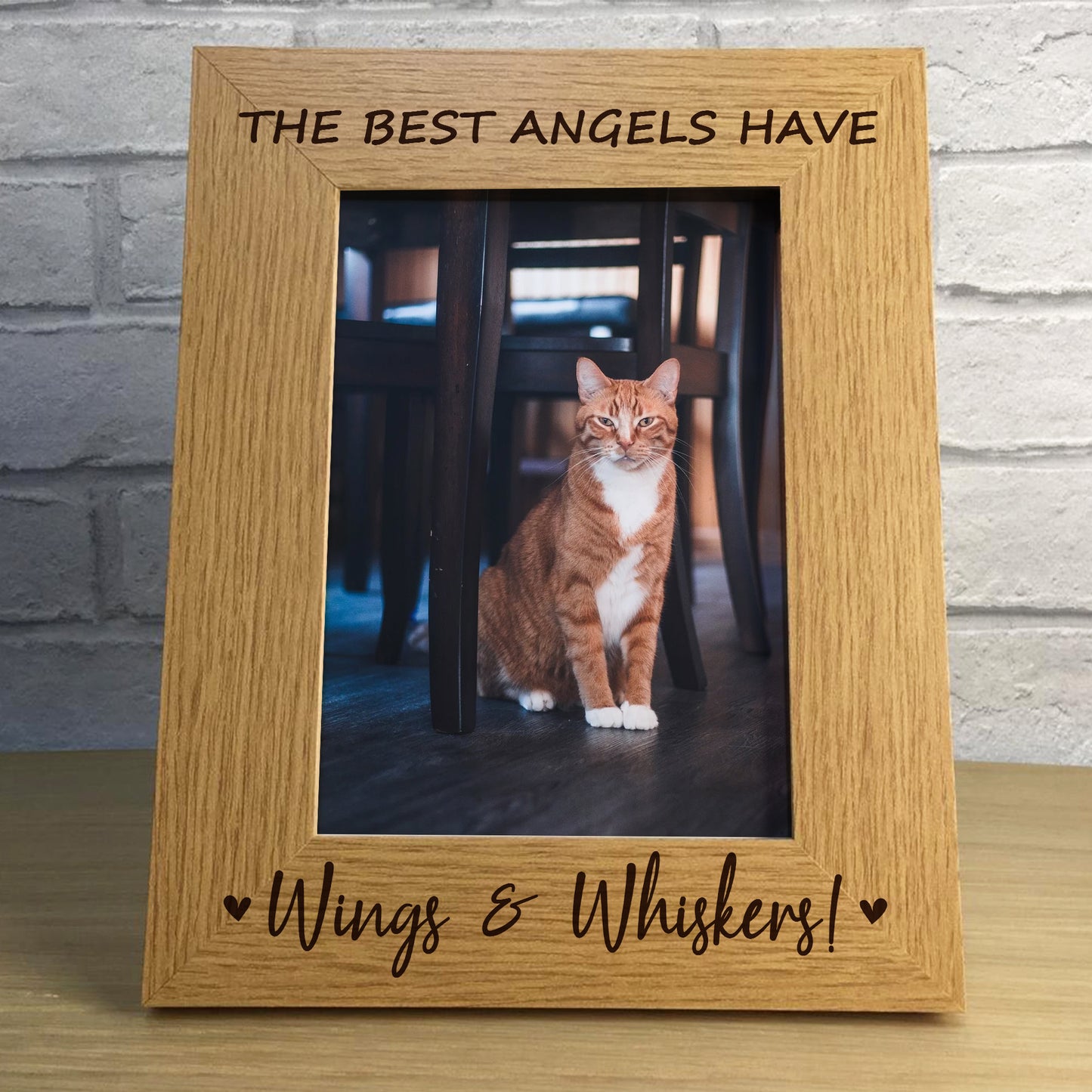 Cat Memorial 5x7 Picture Frame Pet Memorial Sympathy Gifts