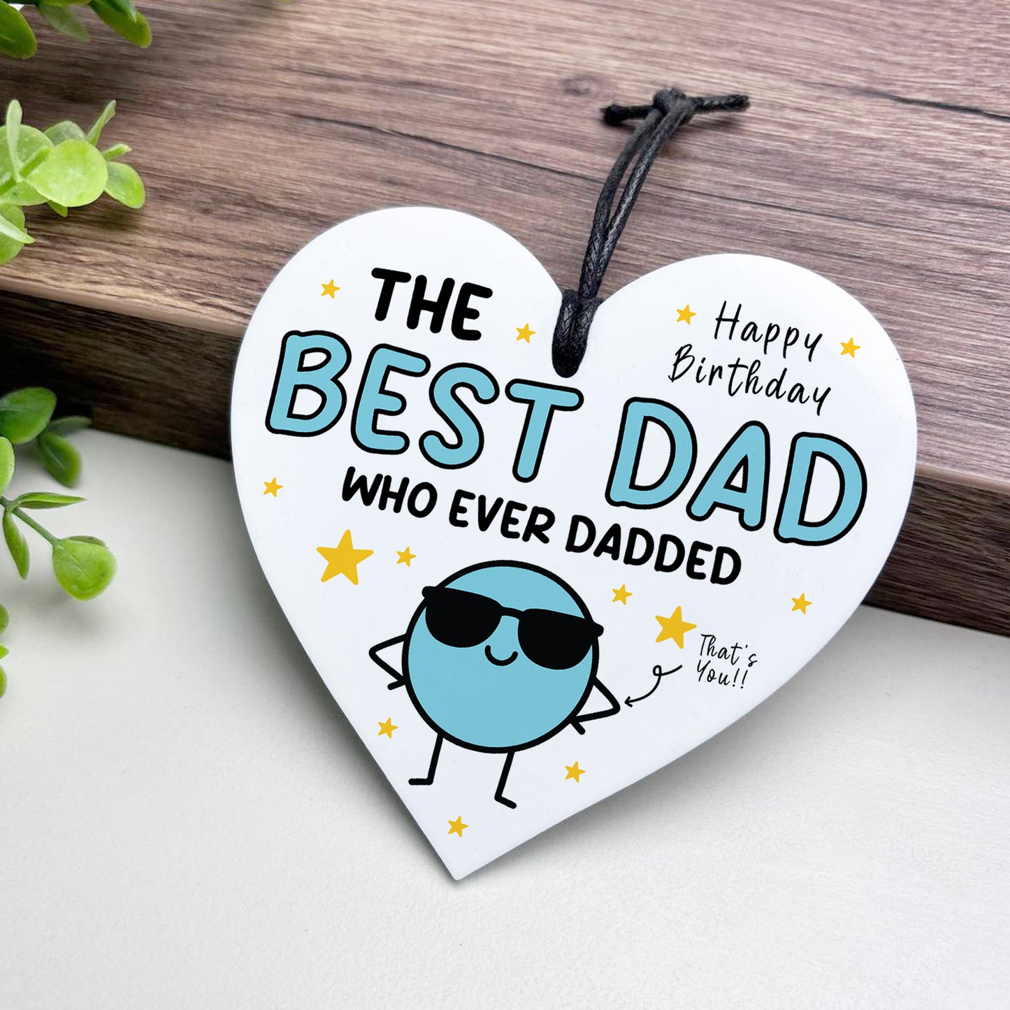 Birthday Gift For Dad BEST DAD Whoever Dadded Funny Gift