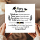 Happy Graduation Card For Daughter Son Grandson Granddaughter