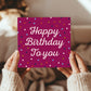 Happy Birthday Cards For Her With Envelope Polka Dot Card