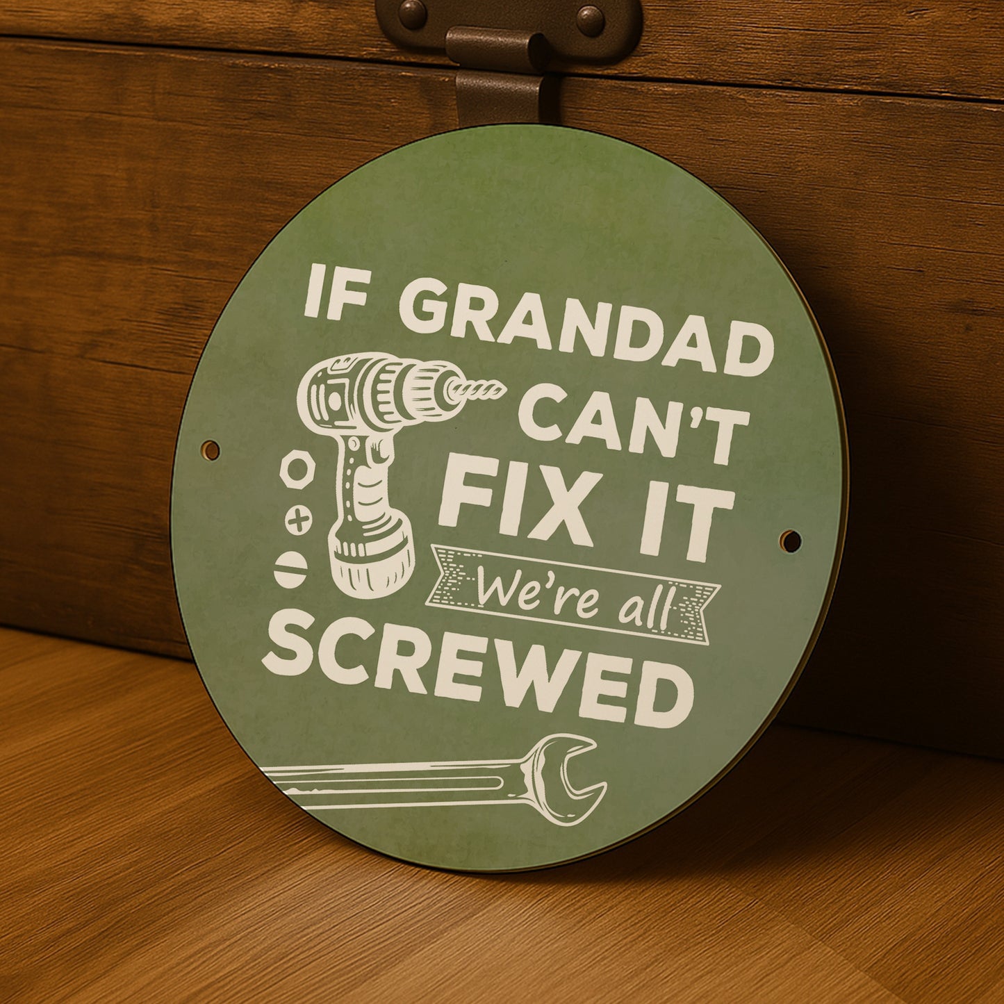Funny Gift For Grandad For Birthday Fathers Day Cant Fix It