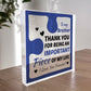 Birthday Gifts for Brother Acrylic Block Puzzle Brother Birthday