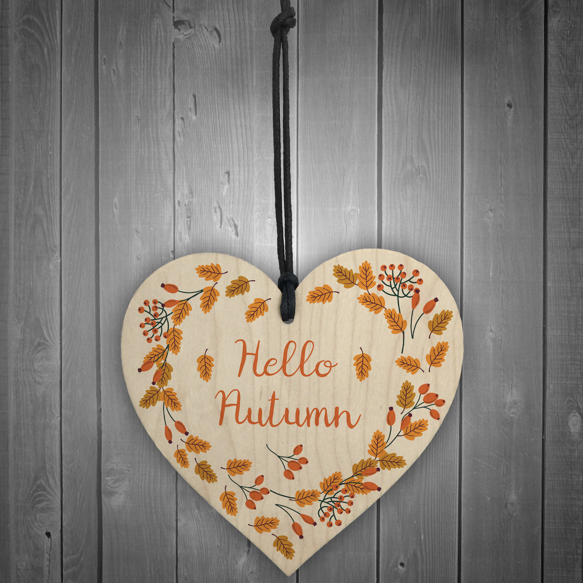 Hello Autumn Gifts Hello Autumn Sign Autumn House Decor