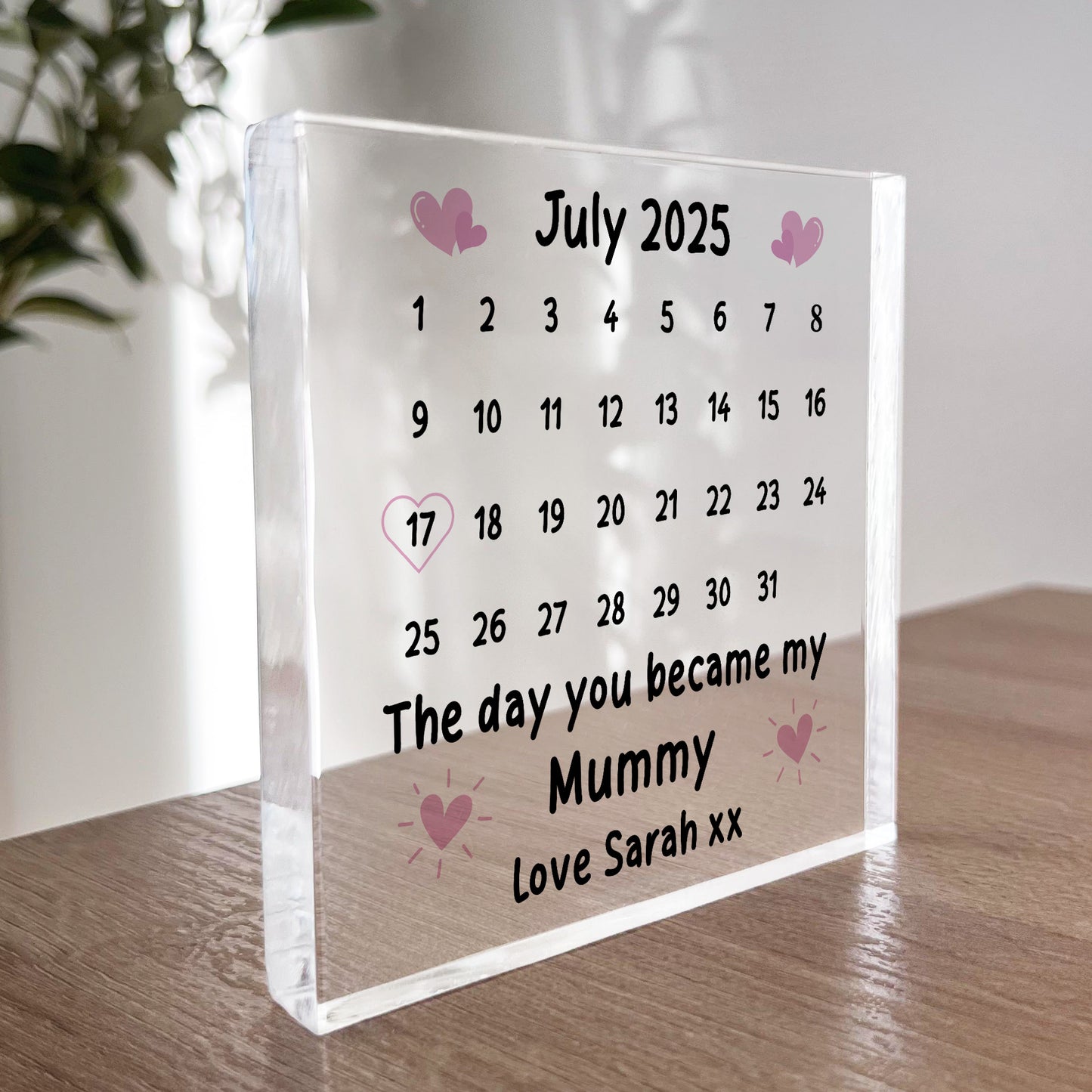 Mothers Day Gift Personalised Mummy Gift from Daughter Mum Gift