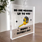 Fathers Day Gift For Dad No One Measures Up To You Novelty Gift