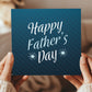 Happy Fathers Day Card With Kraft Envelope Novelty Dad Card