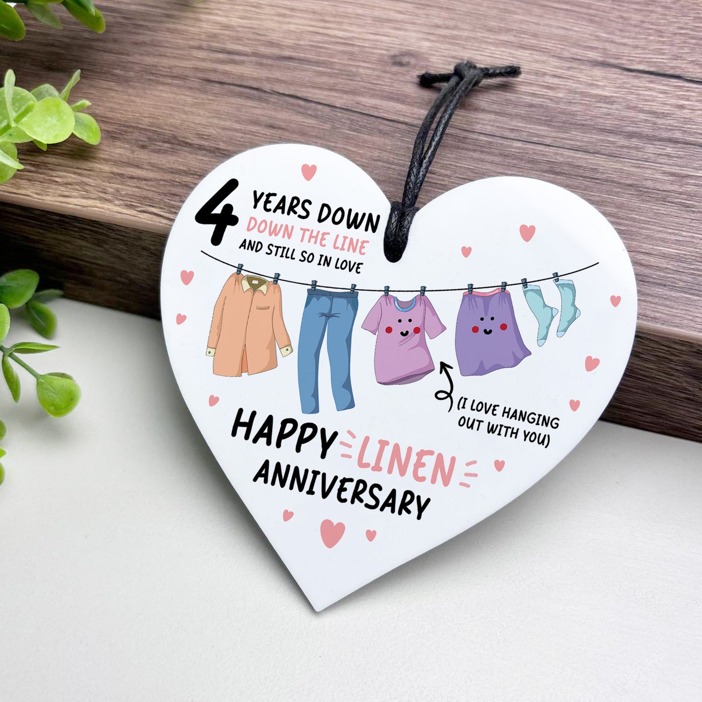 4th Wedding Anniversary Gift Linen Anniversary Gifts For Wife