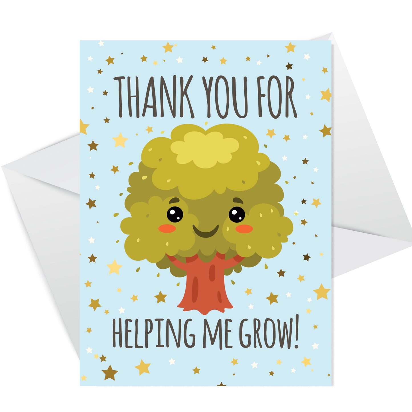 Teacher Thank You Card Multipack of 6 End of Term Leaving School