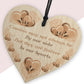 Cousin Birthday Gifts Wood Heart Keepsake Gift For Cousin Family