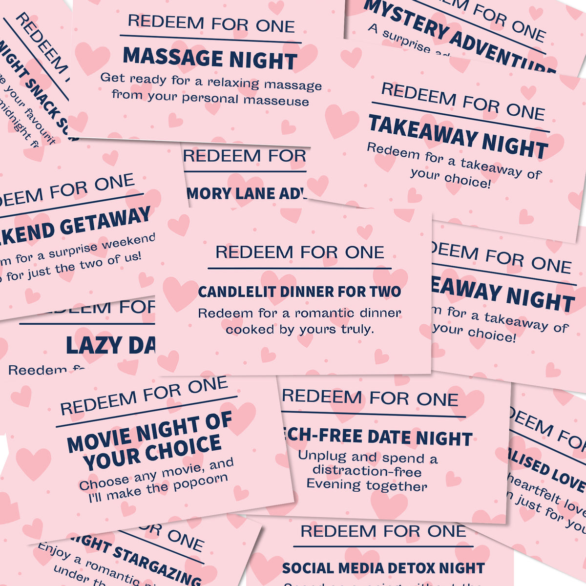 Girlfriend Coupon Book Novelty Gift For Her Couples Christmas