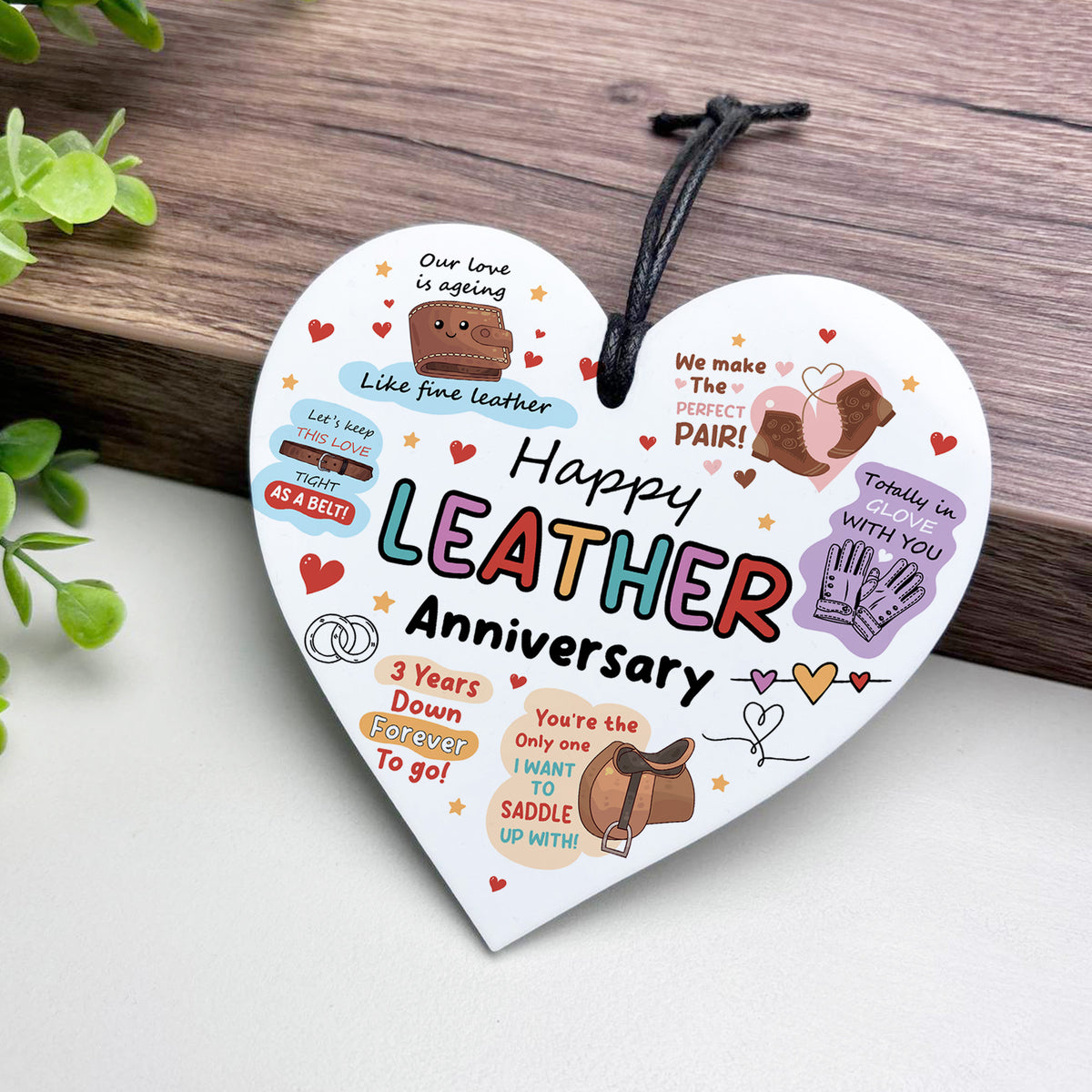 Funny 3rd Anniversary Gift Wood Anniversary Gifts For Husband