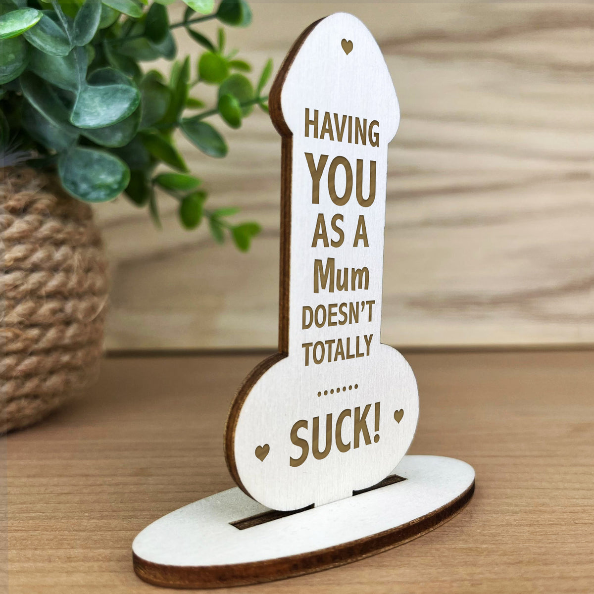 Novelty Gift For Mum Thank You Funny Christmas Birthday Gift