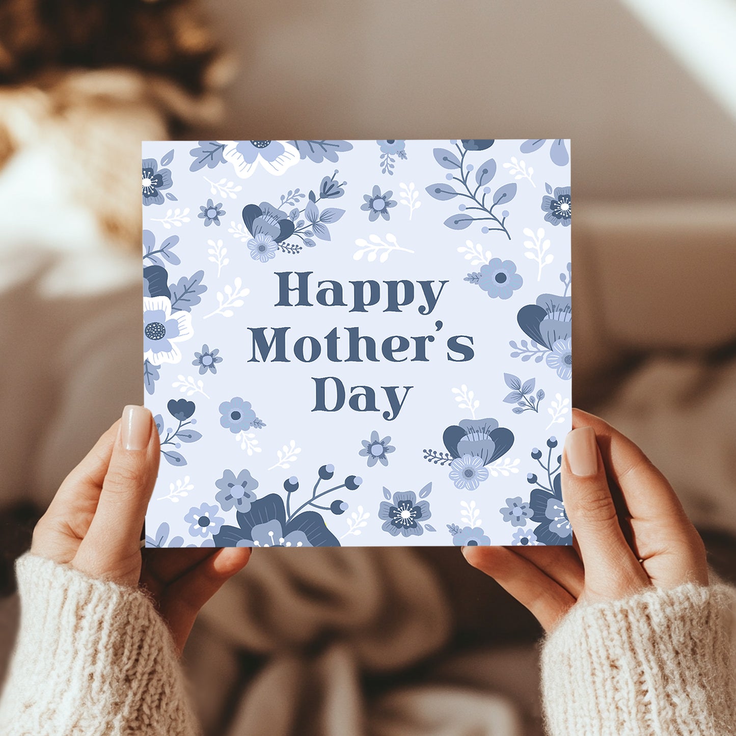 Mothers Day Card For Mum, Handmade Mothers Day Card, Ideal Card