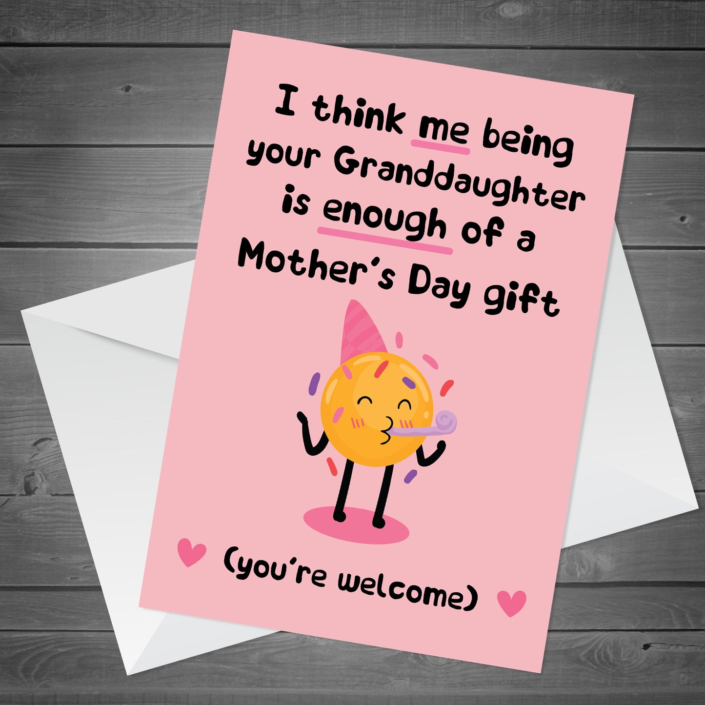 Funny Mothers Day Card For Nan Joke Nan Card Nan Card
