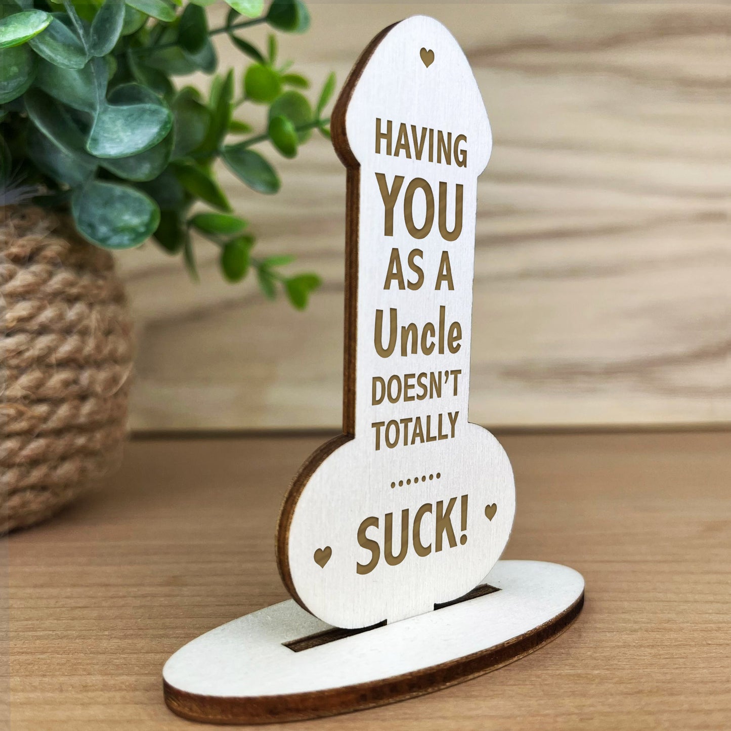 Novelty Gift For Uncle Thank You Funny Christmas Birthday Gift