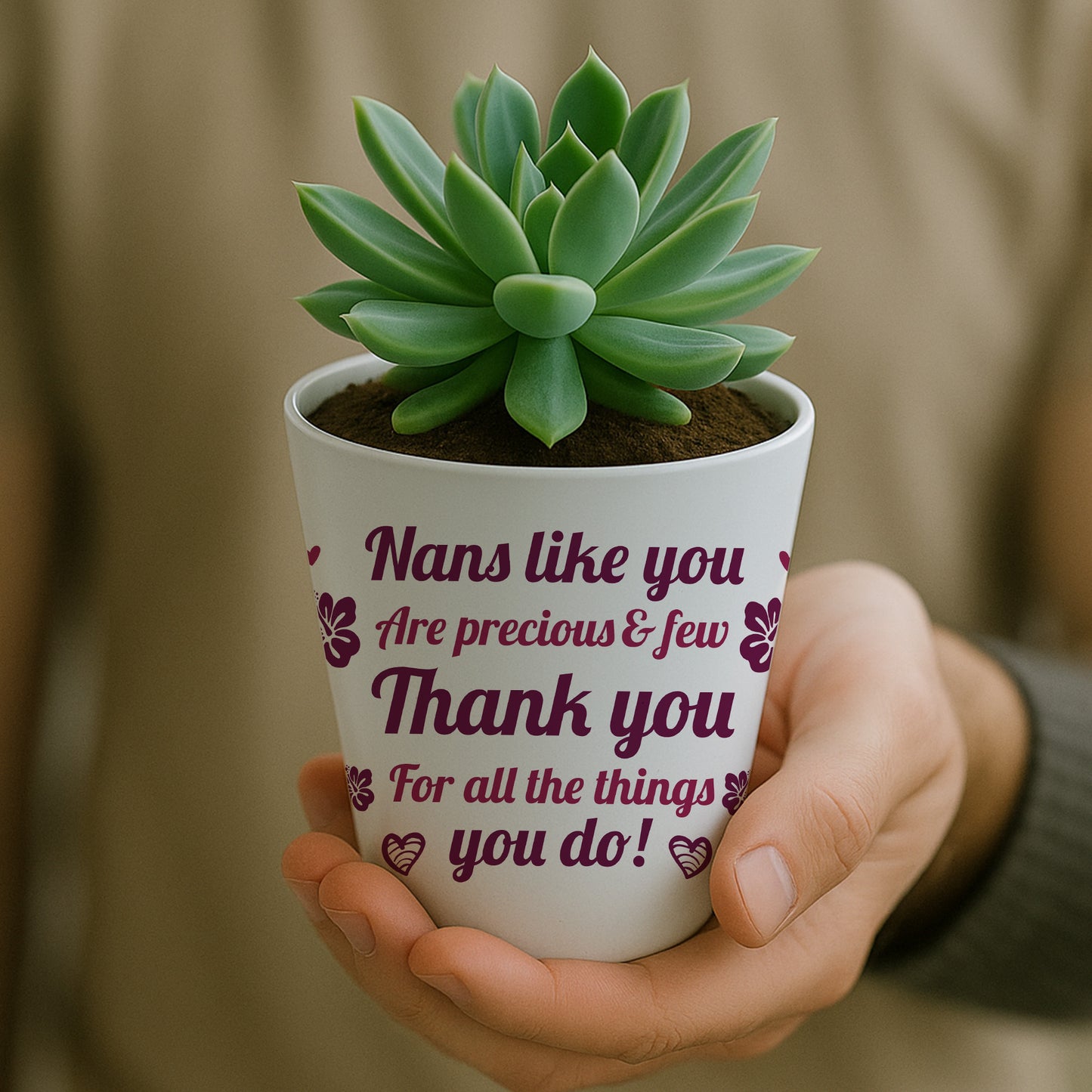 Nanny Birthday Gifts Best Nanny Ever Plant Pot Gift For Nanny
