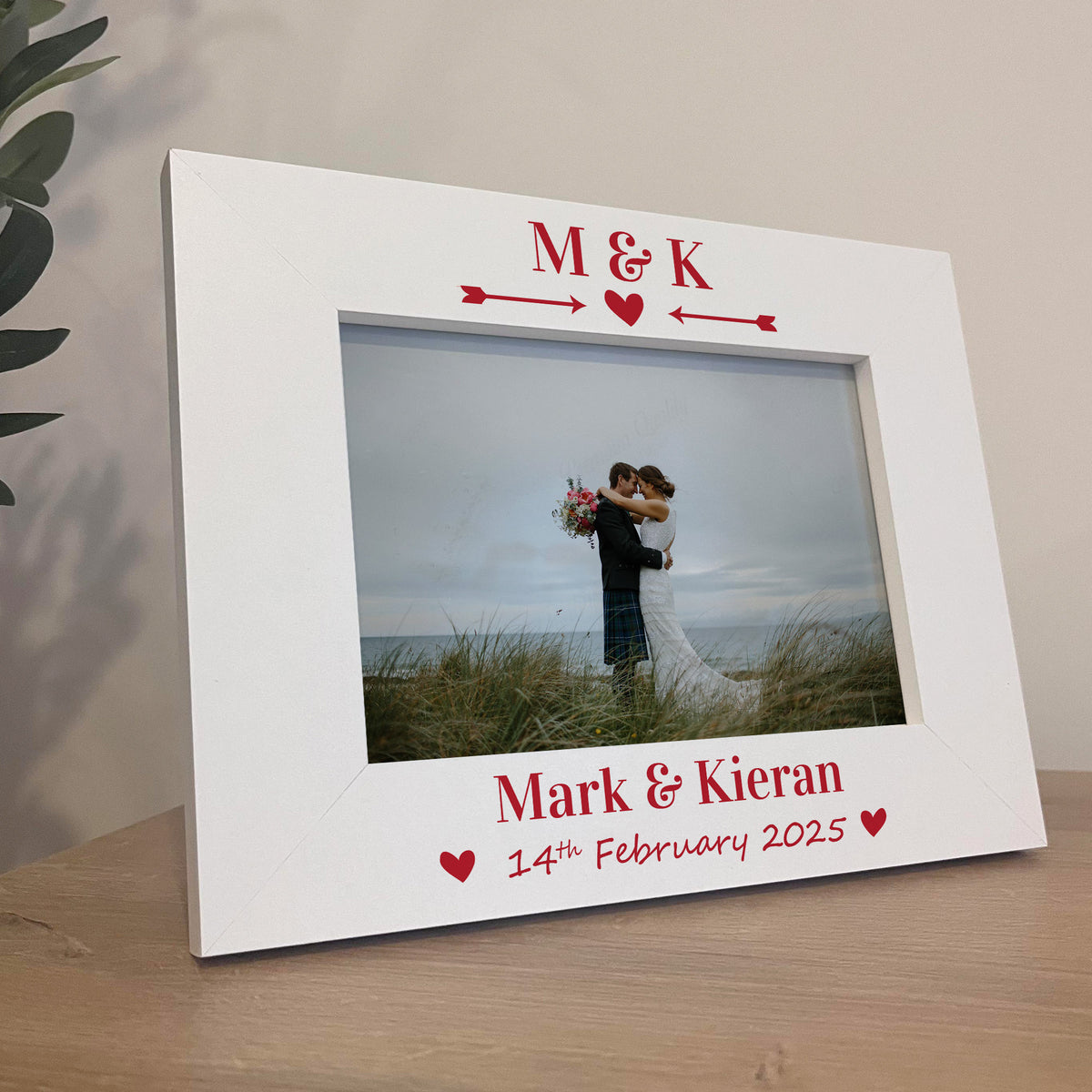 Personalised Couples Gift For Boyfriend Girlfriend Photo Frame