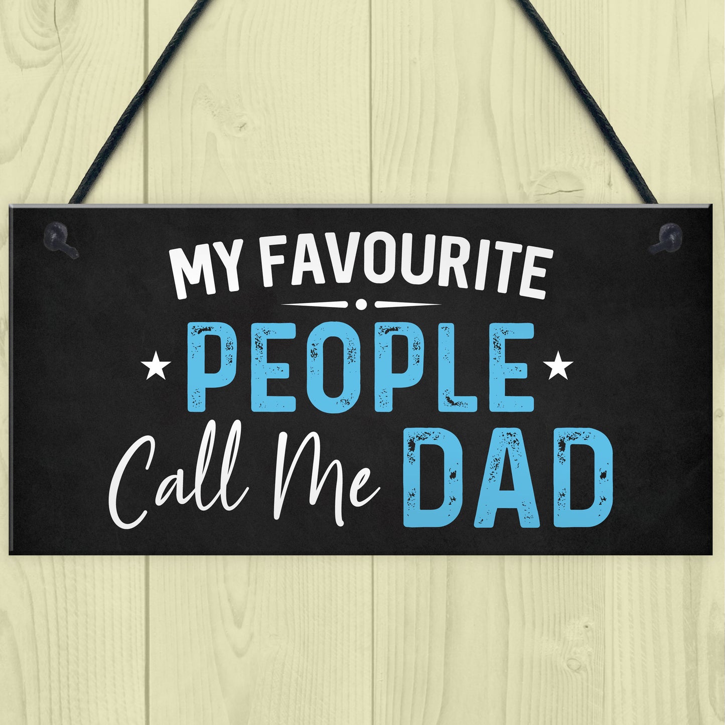 Funny Dad Gift Hanging Novelty Sign Gift For Fathers Day