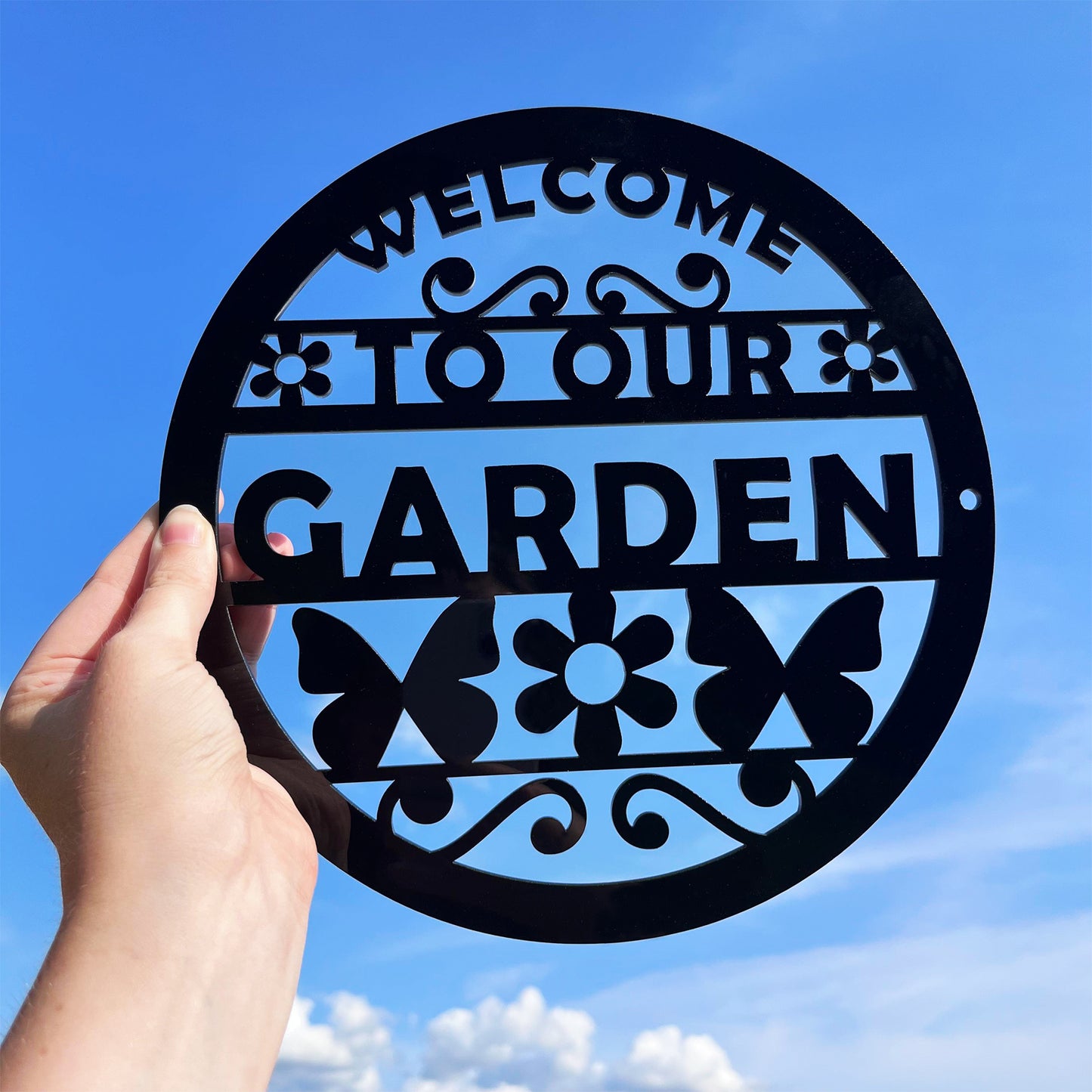 Garden Signs and Plaques for Outside Acrylic Garden Signs