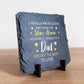 Dad Gift Slate Plaque Gifts for Dad from Daughter Christmas