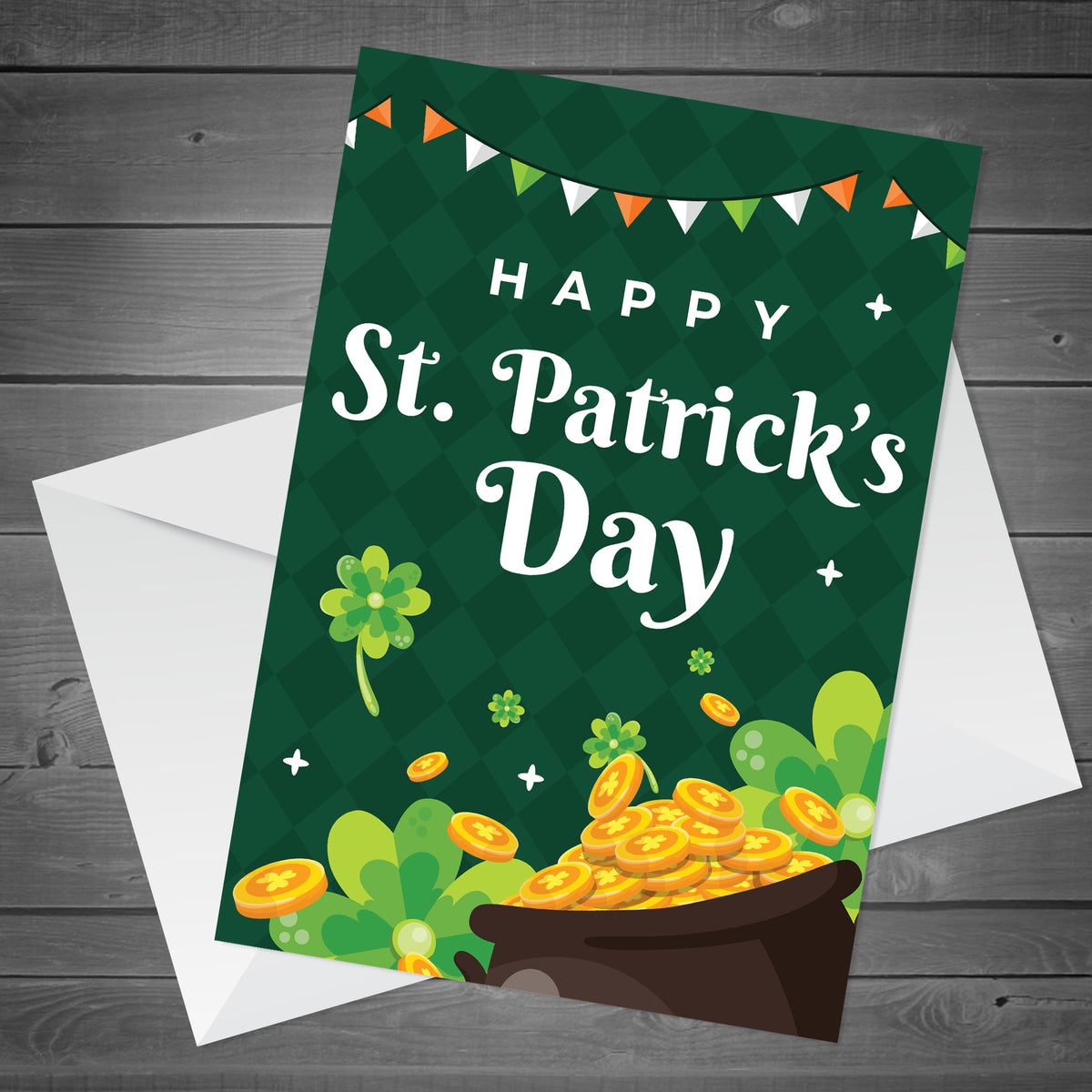 St Patricks Day Card Happy St Patricks Day Card St Paddys Day