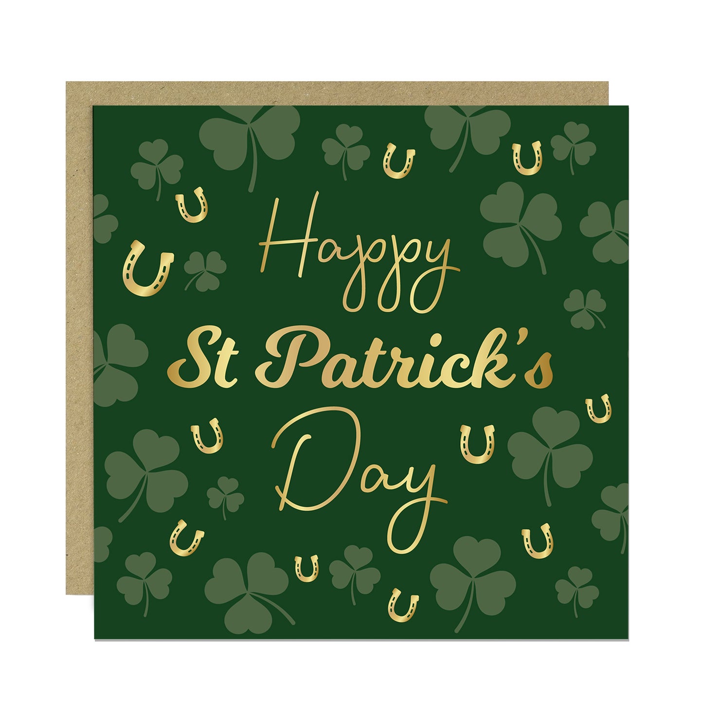 St Patricks Day Card Pack of 2 Happy St Patricks Day For Family