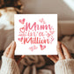 Valentines Card For Mum Valentines Card Valentine Gift For Mum