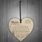 Mum Treasured Like Gold Cute Mothers Day Hanging Heart