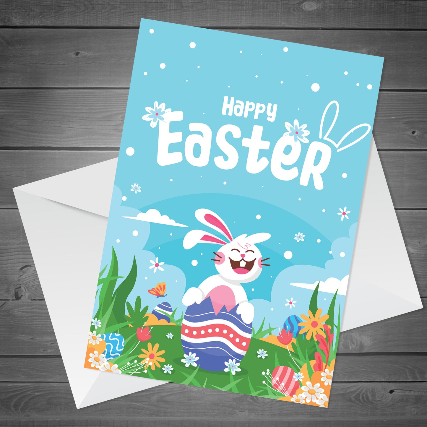 Happy Easter Card For Friends Family Easter Card For Kids