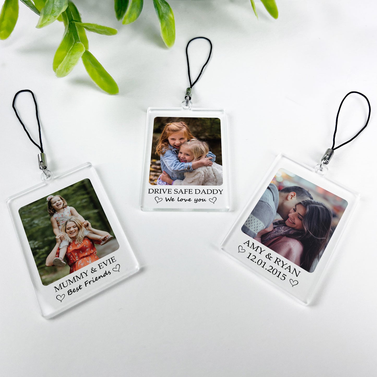 Personalised Daddy Keyring Drive Safe Daddy Gift For Birthday
