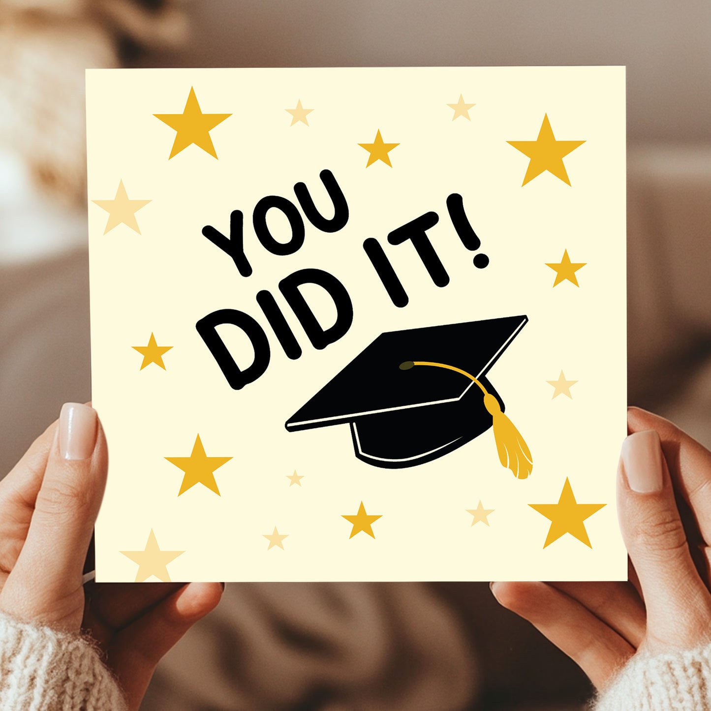 Graduation Card For Daughter Son YOU DID IT Card Congratulations