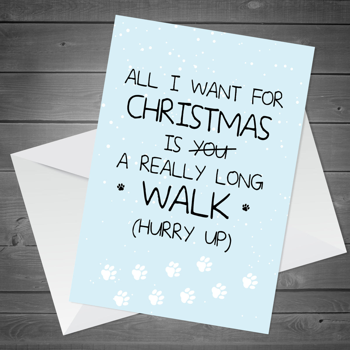 Funny Christmas Card From Dog Pet Christmas Cards Dog Mum Dad