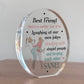Funny Best Friend Gift For Birthday Acrylic Plaque Funny Gift