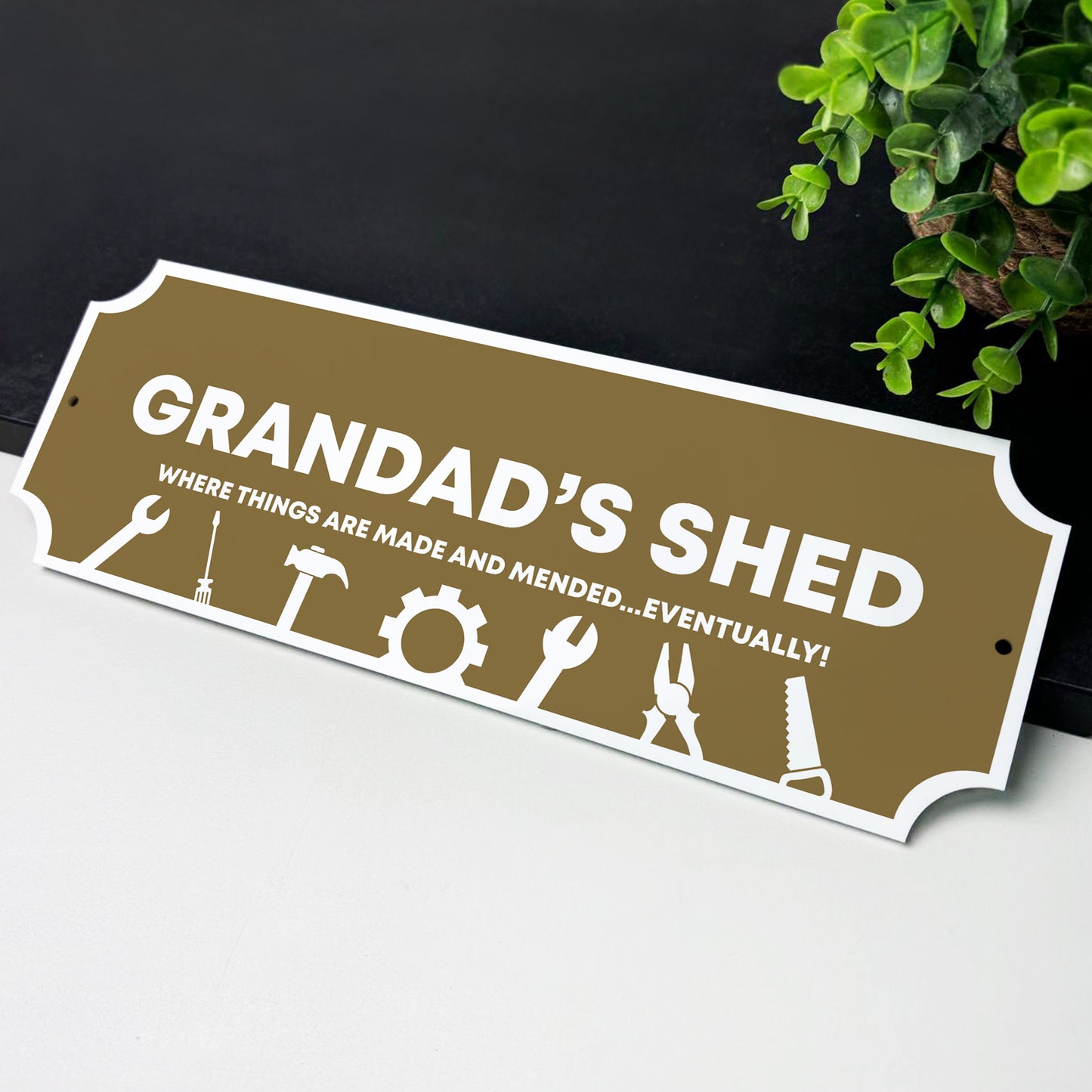 Garden Shed Sign For Grandad Novelty Gift Birthday Fathers Day