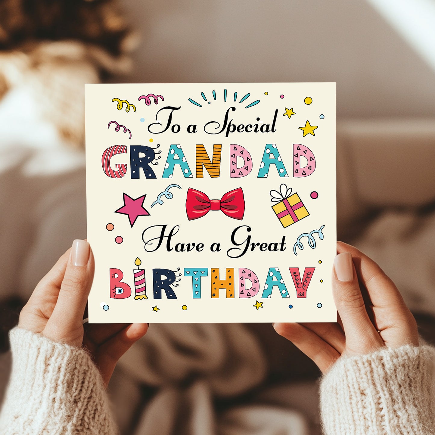 Grandad Birthday Card Happy Birthday Card For Grandad For Him