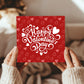 Happy Valentines Day Card For Boyfriend Girlfriend 14x14 Card